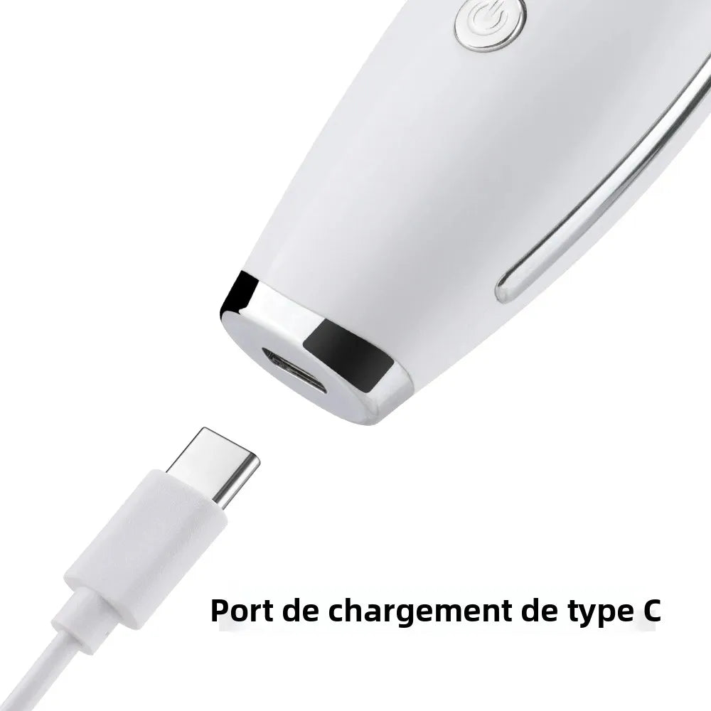 Masseur Visage & Cou LED 7 Couleurs | Anti-Rides & Lifting | Thérapie Photonique EMS
