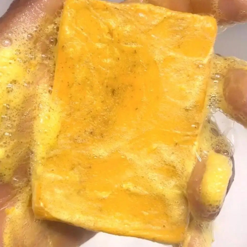 Savon Curcuma & Acide Kojique | Éclat & Luminosité | Soin Visage & Corps Naturel